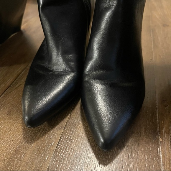 Life Stride Black Knee High Boot Block Heel Pointed Toe Woman’s 8 Stanford Fall - Picture 6 of 8